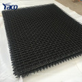 Heavy Duty China Pantalla vibratoria de piedra 3 mm 5 mm 8 mm 10 mm de apertura 65Mn tejer alambre Mina de tamizado de malla de alambre prensado